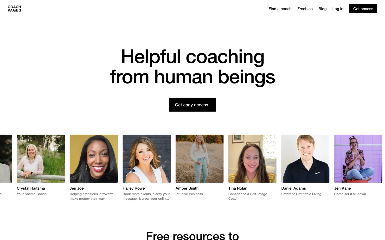 Coach Pages project thumbnail