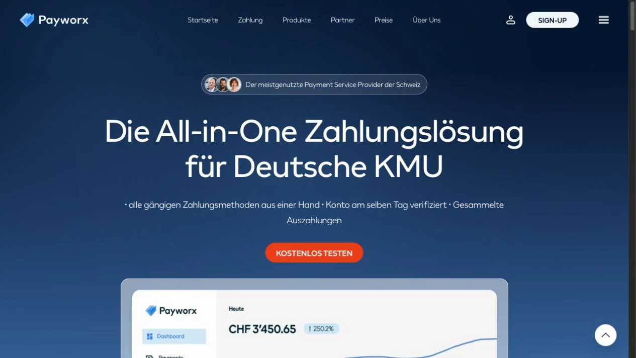 Payworx project preview